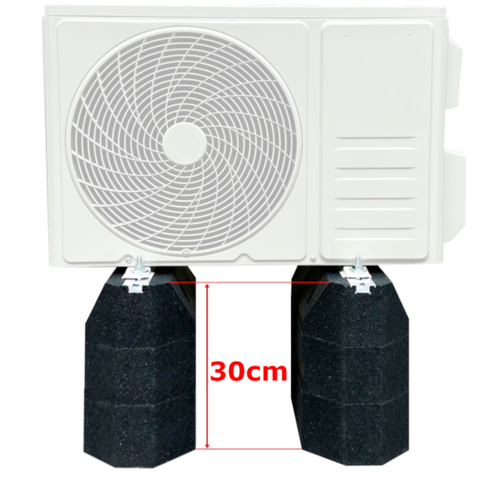 Podstawa gumowa antywibracyjna z podwyższeniem 60cm WYSOKA na 30cm 1kpl